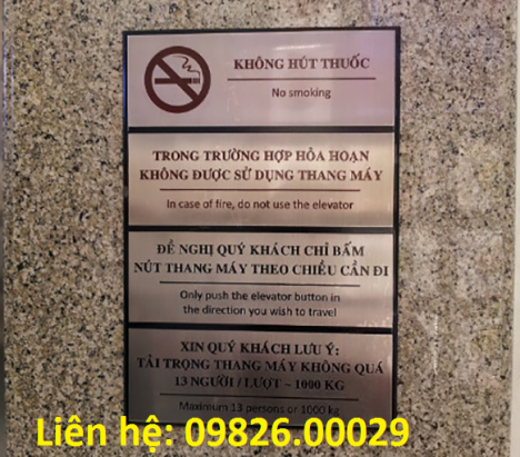 Biển chỉ dẫn, biển công ty  làm theo yêu cầu nhiều chất liệu tại Hà nội