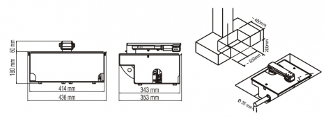 Moto âm sàn GROUND - chính hãng GIBIDI (Italy)