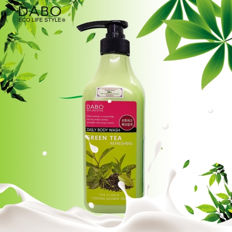 Sữa tắm trà xanh cao cấp - DABO GREEN TEA BODY WASH