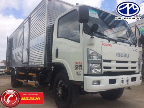 Xe tải ISUZU 8t2 thùng dài 7m.