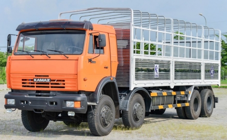 Xe tải thùng Kamaz  6540 Long I (8X4), Thùng dài 7M8