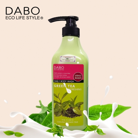 Sữa tắm trà xanh cao cấp - DABO GREEN TEA BODY WASH