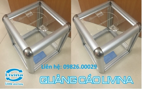 Hòm phiếu bo nhôm tiện lợi sang trọng cho quý khách hàng