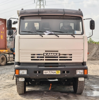 Xe Ben Kamaz 6540(8X4), Thùng Oval 14M3