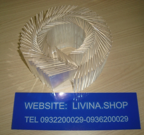 Kệ giá tiền mica- Kệ để tên sản phẩm tiện lợi