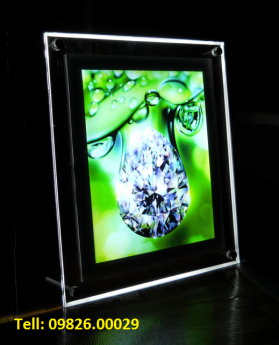 Biển hộp đèn siêu mỏng sang trọng đẹp mắt thu hút khách hàng