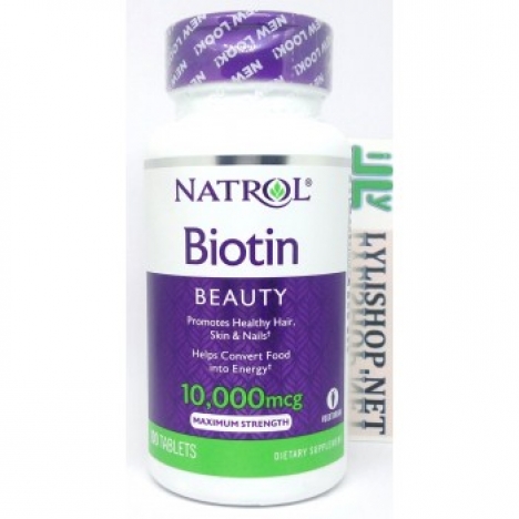 Natrol Biotin 10000 mcg chai 100 viên từ Mỹ giúp mọc tóc