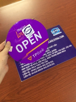 Lựa chọn một số mẫu  biển open close cho cửa hàng của bạn