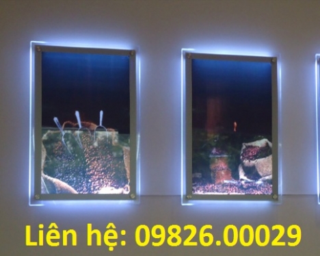 Biển hộp đèn siêu mỏng sang trọng đẹp mắt thu hút khách hàng