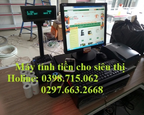 Lắp đặt máy tính tiền rẻ nhất cho siêu thị, cửa hàng tự chọn tại Kiên Giang 