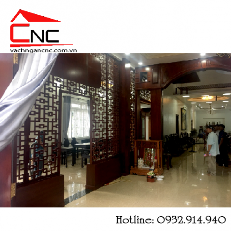 Cắt cnc mẫu vách ngăn chắn bàn thờ giá rẻ cho chung cư