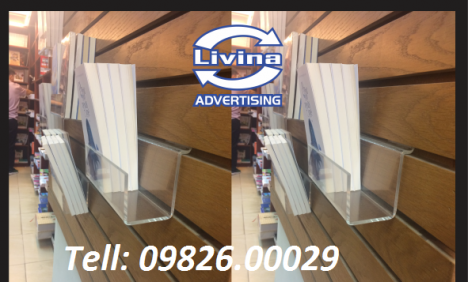 Mẫu các loại kệ mica trưng bày sách đẹp- sang trọng nhất