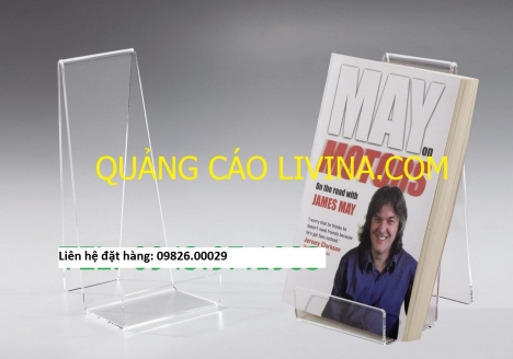 Mẫu các loại kệ mica trưng bày sách đẹp- sang trọng nhất