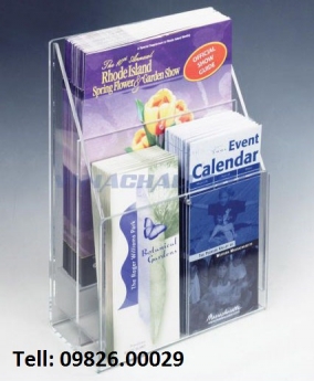 Mẫu các loại kệ mica trưng bày sách đẹp- sang trọng nhất