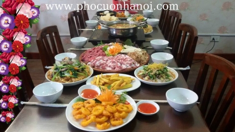 Phở cuốn 31 Ngũ Xã địa điểm ăn ngon Hà Nội