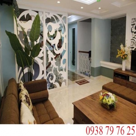 Cách trang trí tết với mẫu vách ngăn cầu thang cnc nghệ thuật