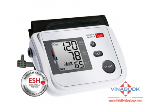 Máy đo huyết áp điện tử bắp tay Boso Medicus Family 4-bảo hành 36 tháng
