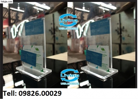 Kệ menu để bàn hít nam châm – NHận làm số lượng theo yêu cầu