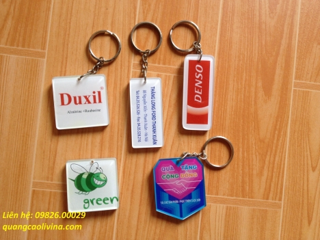 CUng cấp các sản phẩm móc khóa mica- Gá rẻ, tiện lợi, sang trọng