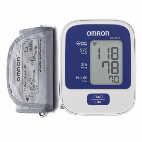 Máy đo huyết áp bắp tay tự động HEM-8712-bh 5 năm