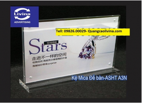 Kệ menu để bàn hít nam châm – NHận làm số lượng theo yêu cầu