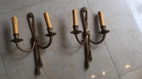 Đèn Tường Đồng Cổ Châu Âu
