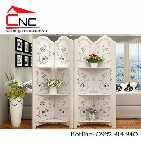 8 mẫu vách ngăn bình phong gỗ đẹp cắt cnc hoa văn hiện đại