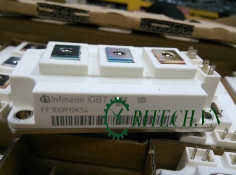 xả hàng FF100R12KS4 IGBT infineon 100A 1200V chính hãng,giá rẻ