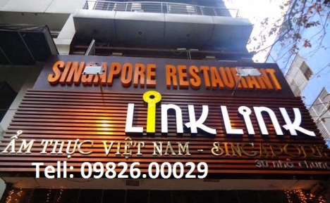 Nhận sản xuất,thi công các loại biển quảng cáo