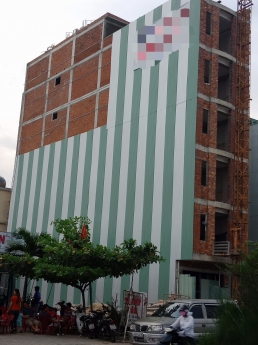 Tôn chống  thấm  tường  ngoài