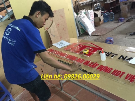 Nhận sản xuất,thi công các loại biển quảng cáo