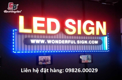 Nhận sản xuất,thi công các loại biển quảng cáo