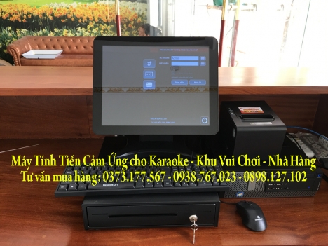 Phần mềm tính tiền máy cảm ứng cho karaoke bán tại Hà Nội