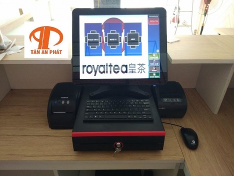 Máy tính tiền cho quán Trà sữa tại Đồng Nai, Bình Dương