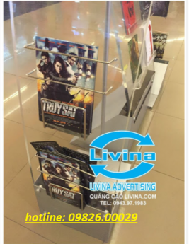 Một số mẫu  kệ tài liệu để tại các siêu thị, cửa hàng tiện lợi sang trọng
