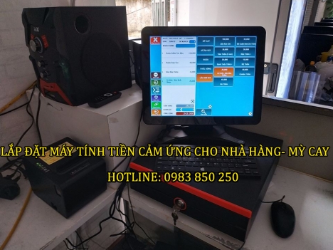 Máy tính tiền cho quán mỳ cay- quán nướng