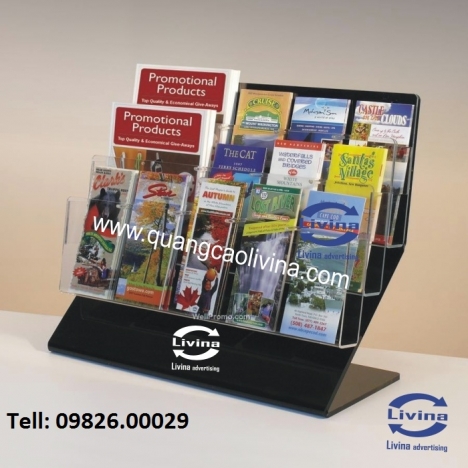 Một số mẫu  kệ tài liệu để tại các siêu thị, cửa hàng tiện lợi sang trọng