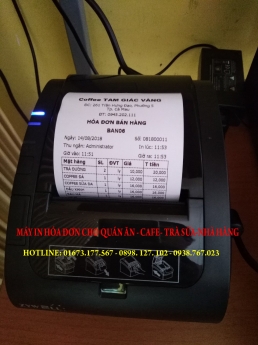 Bán máy in hóa đơn ở  Kiên Giang