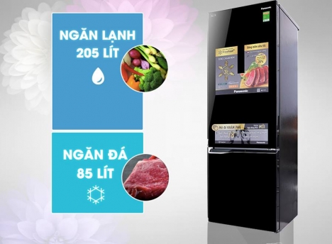 Tủ lạnh Panasonic 290 lít NR-BV329QSVN, NR-BV329XSVN, NR-BV329QKV2, NR-BV328GKV2 chính hãng, giá rẻ