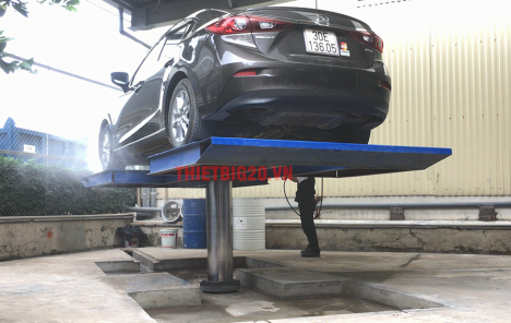 Cung cấp cầu nâng 1 trụ rửa xe chính hãng