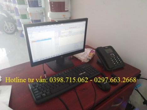  Cung cấp máy tính tiền cho cửa hàng vật liệu, nước sơn rẻ nhất tại Vĩnh Long 