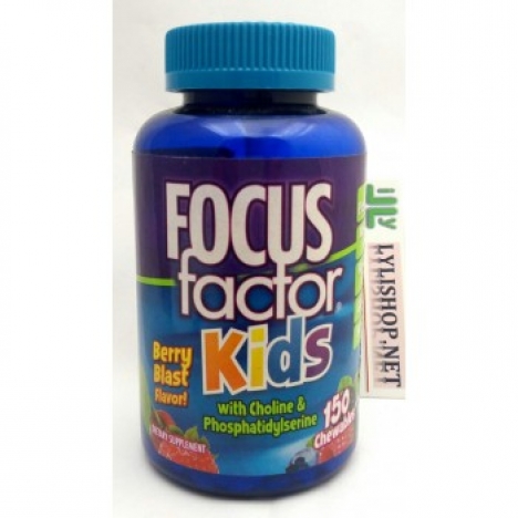 Kẹo Focus 150 viên của Mỹ bổ sung vitamin phát triển trí não cho trẻ