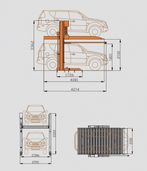 Garage nâng ô tô