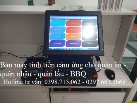  Bán máy tính tiền cho quán ăn tại rạch giá 