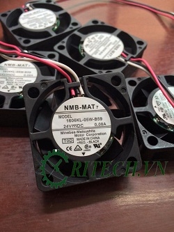 chuyên cung cấp Quạt 3 dây NMB 1606KL-05W-B59 24V 0.08A 40*40*15mm giá rẻ,chính hãng