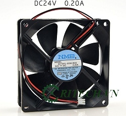 chuyên cung cấp Quạt DC 3 dây NMB 3610KL-05W-B50 24V kích thước 90x90x25mm chất lượng cao