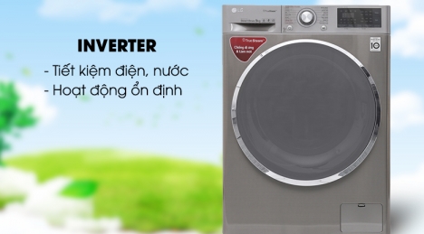 Máy giặt LG 8,5kg - 9Kg giá rẻ tại Hà Nội, bảo hành chính hãng