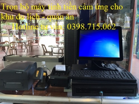  Cung cấp máy tính tiền cảm ứng cho shop lưu niệm, mỹ phẩm tại Long An 