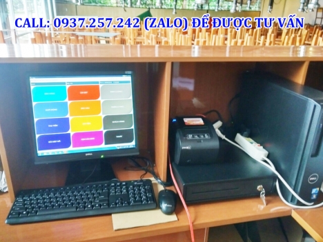 Lắp đặt máy tính tiền cho quán cafe, quán ăn gia đình, quán nhậu tại Thanh Hóa