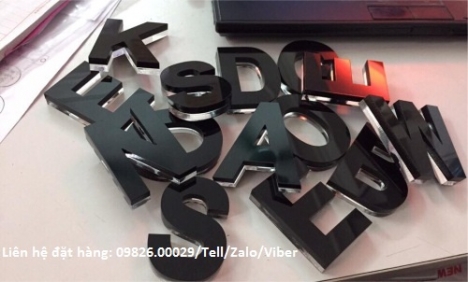 Nhận cắt chữ Mica giá rẻ theo yêu cầu